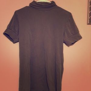 WOMAN'S CASUAL MOCK NECK T SHIRT